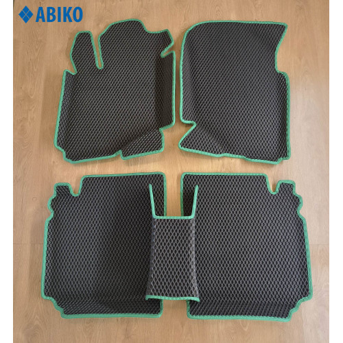 EVA килимки в салон ТМ «Abiko» на Mitsubishi Outlander 2003-2006 EVA килимки в салон ТМ «Abiko» на Mitsubishi Outlander 2003-2006
