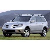 EVA килимки в салон ТМ «Abiko» на Mitsubishi Outlander 2003-2006
